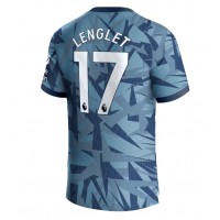 Camisa de Futebol Aston Villa Clement Lenglet #17 Equipamento Alternativo 2023-24 Manga Curta